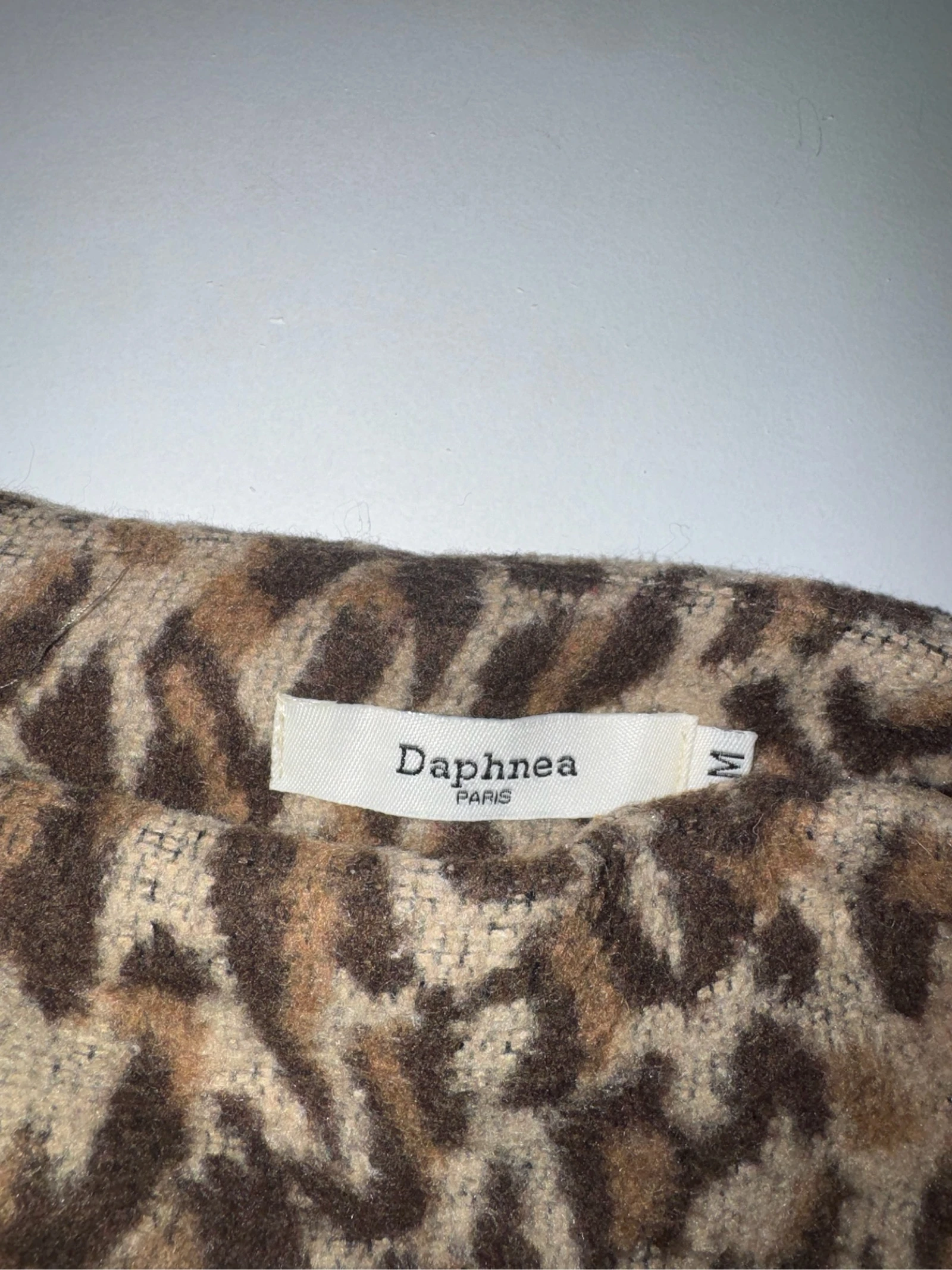 Saia com estampa de leopardo - Daphnea Paris Tamanho M – photo 3